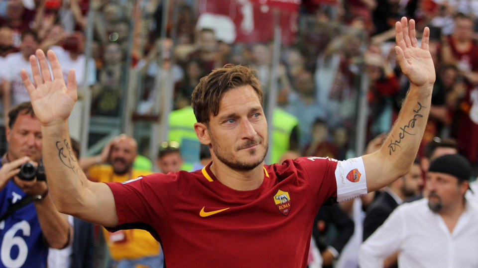 Huyền thoại bóng đá Ý Francesco Totti