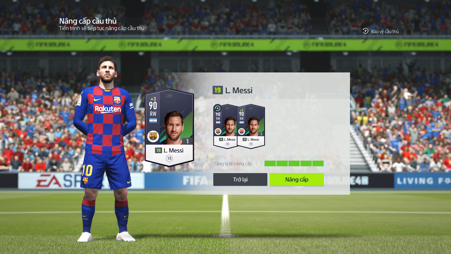 FIFA Online 4 dành sự quan tâm tới CLB Barca