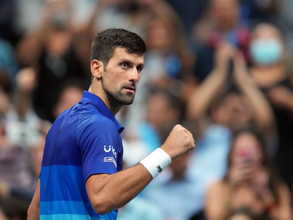 Khán giả Mỹ dần có thiện cảm với Novak Djokovic