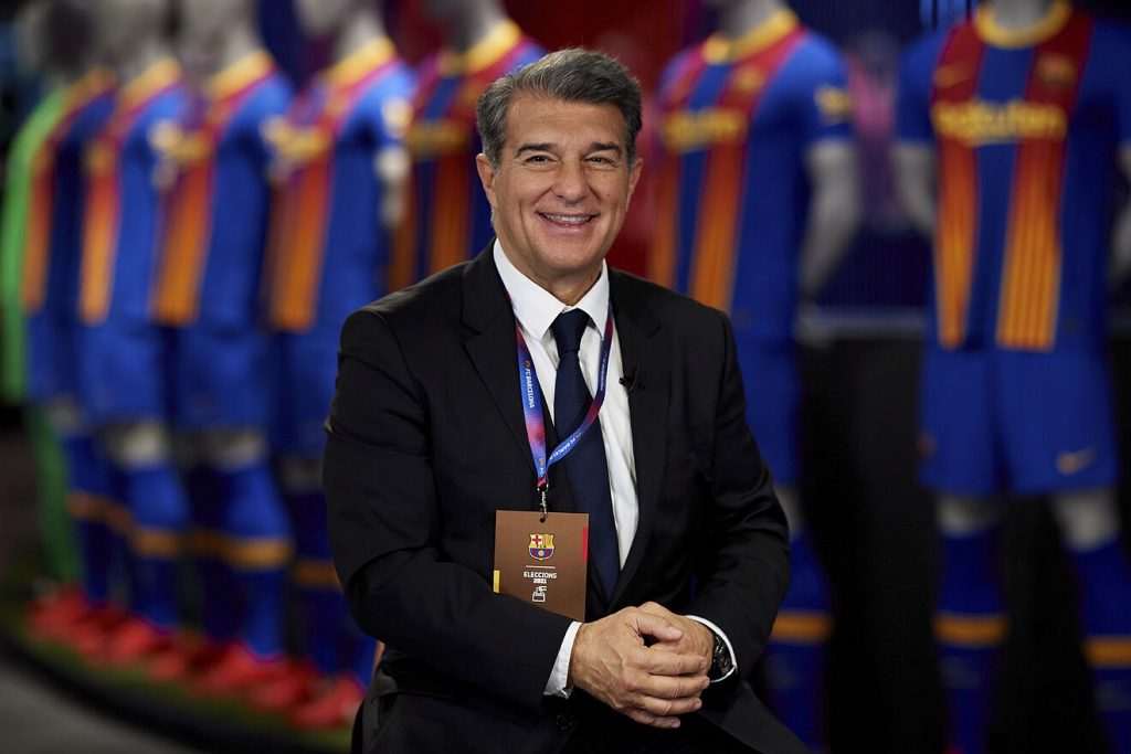 Laporta đã bày tỏ sự hài lòng khi Barcelona đã có một kỳ chuyển nhượng tốt