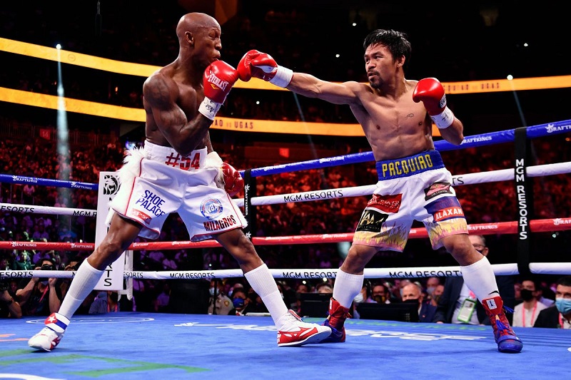 Manny Pacquiao đã không thể giành lại đai WBA Super từ tay Ugas