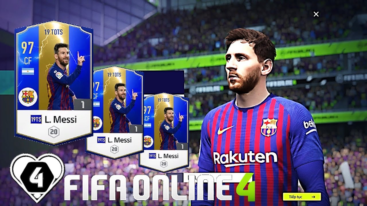 Chỉ số Lionel Messi trong game vẫn thuộc dạng khủng