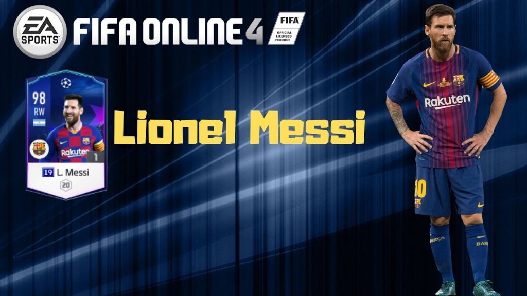 Cầu thủ số 1 của FIFA Online 4 gọi tên Lionel Messi