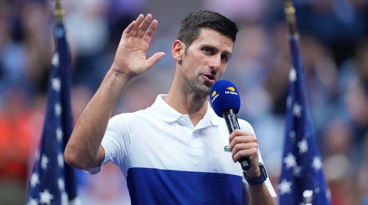 Novak Djokovic không nhận được sự cổ vũ của khán giả