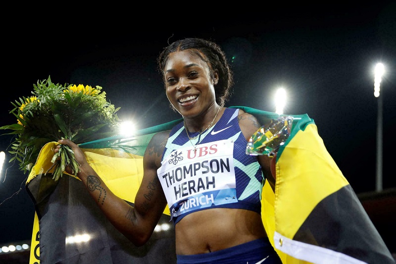 Nữ VĐV điền kinh Jamaica lập kỷ lục mới ở Diamond League Final 2021