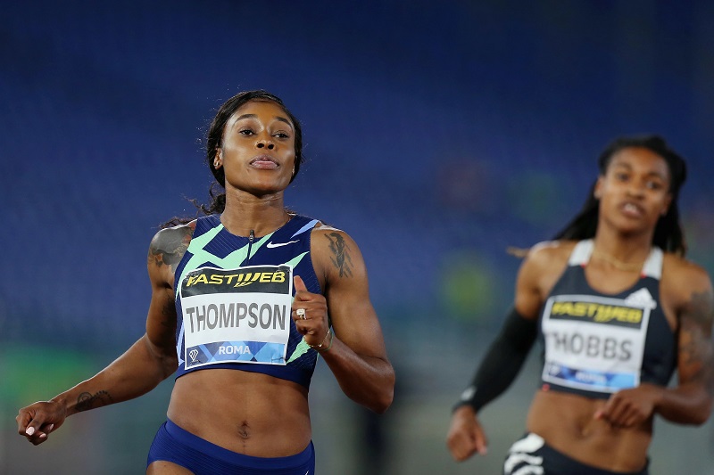 Nữ VĐV điền kinh Jamaica phá vỡ kỷ lục chạy 100m ở giải Diamond League Final 2021