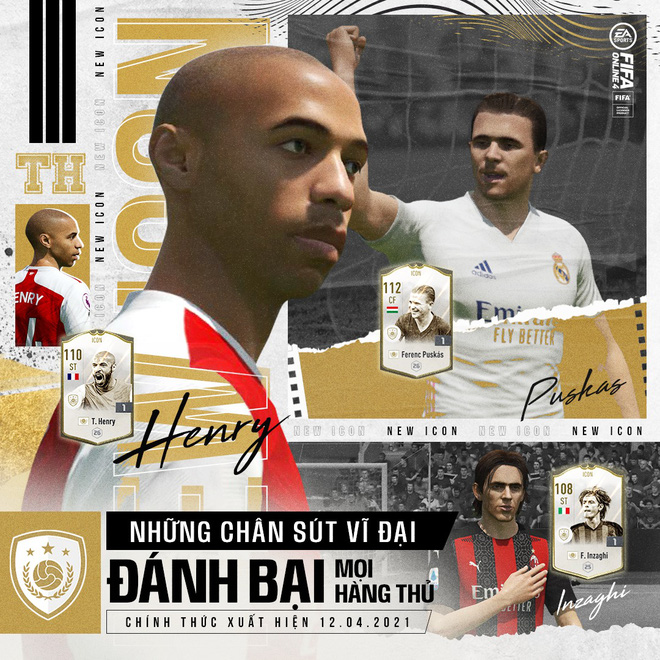 Henry ICONS có chỉ số Tốc độ và Tăng tốc khủng